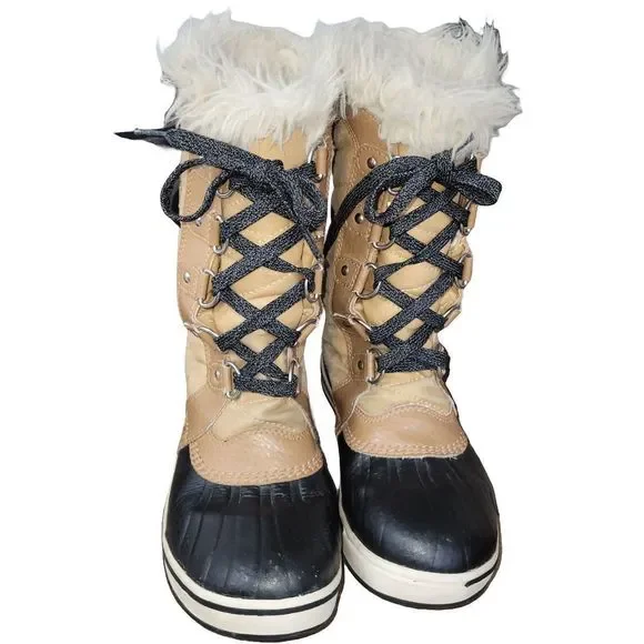 Sorel KIDS Tofino II Little Kid Waterproof Curry/Elk US Sz 3 - Picture 2 of 10